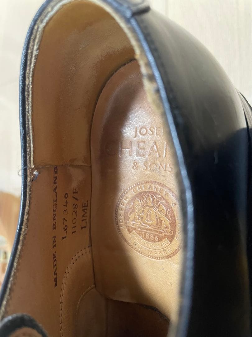 JOSEPH CHEANEY（ジョセフチーニー） LIME（ライム）UK5.5