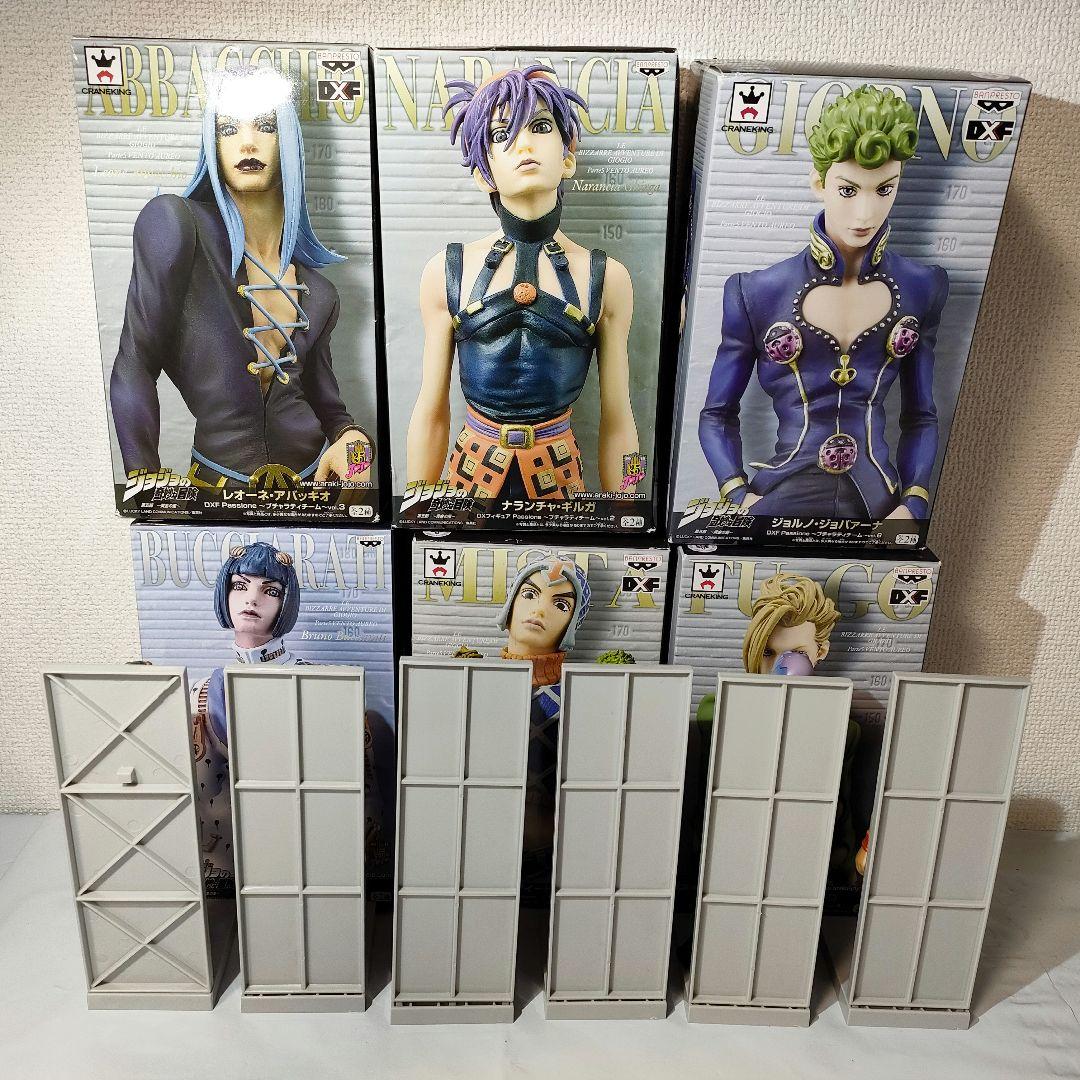 ☆　dxf　ジョジョフィギュア　5部　まとめ売り　フーゴ　アバッキオ　ミスタ　他