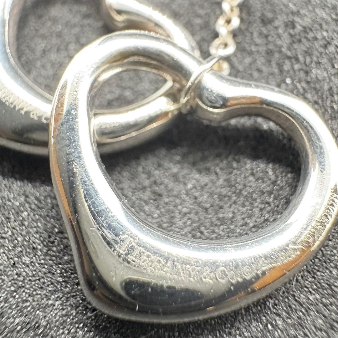 Tiffany & Co. ティファニー ピアス オープンハート ドロップピアス