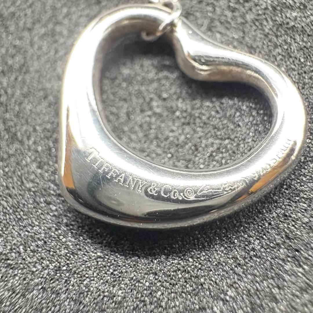 Tiffany & Co. ティファニー ピアス オープンハート ドロップピアス