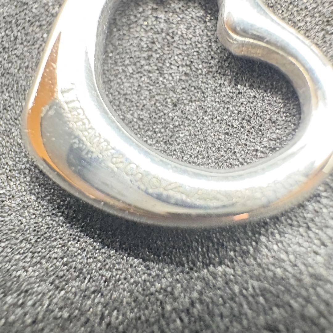 Tiffany & Co. ティファニー ピアス オープンハート ドロップピアス