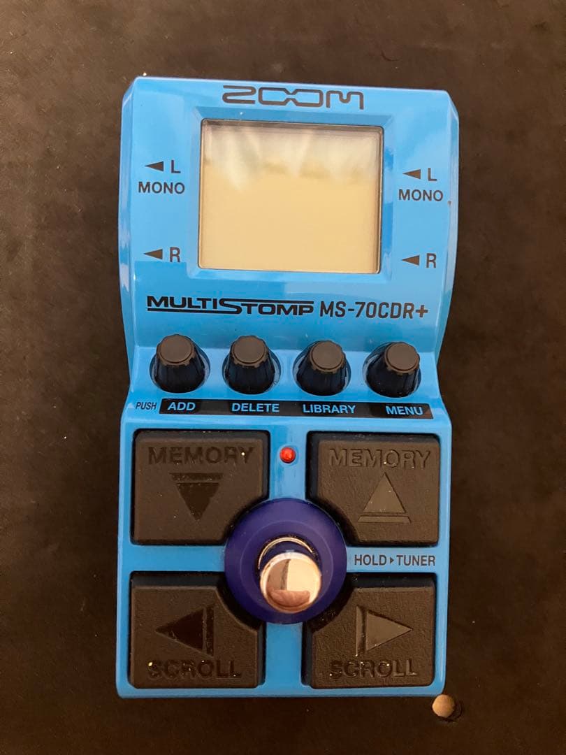 ZOOM MS-70CDR+ マルチエフェクター 箱・説明書付き
