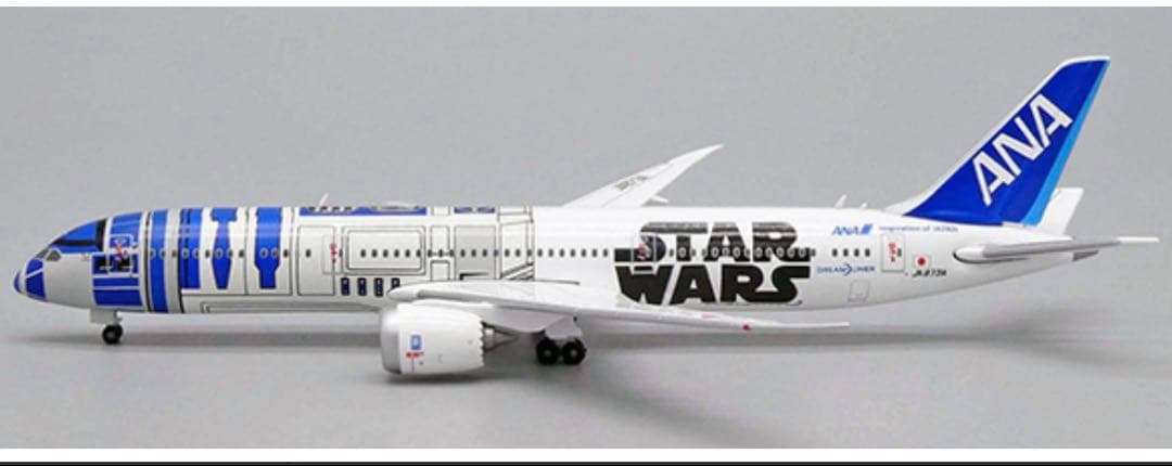 運航終了　ANA スターウォーズジェット　ダイキャスト1/500