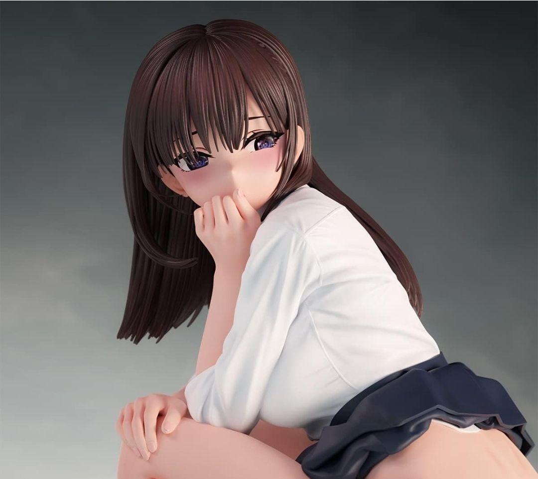 B'full しゃがみJKさん 1/7スケール フィギュア