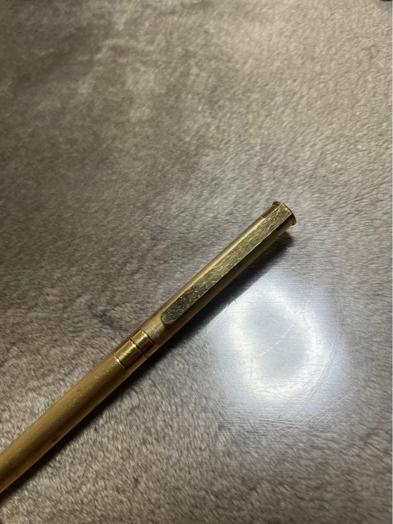 MONTBLANC 金色 スピンタイプ　ボールペン