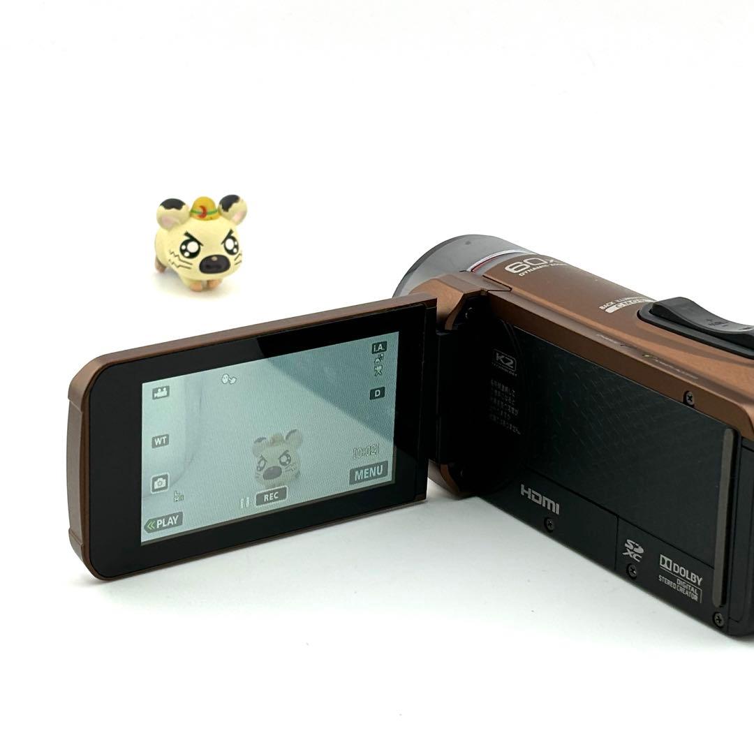 【完動品】JVC GZ-R400-T ビデオカメラ Everio R 動作確認済