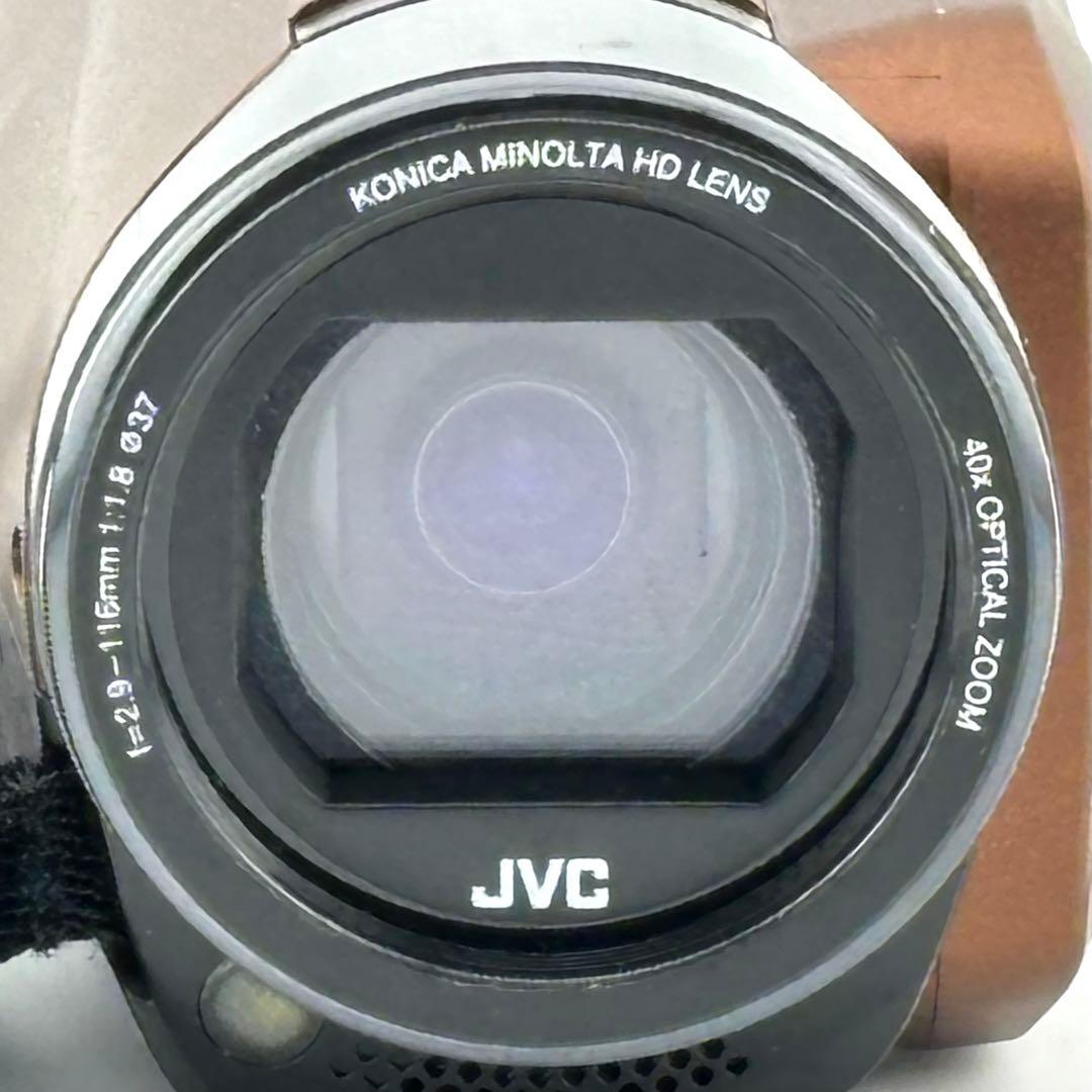 【完動品】JVC GZ-R400-T ビデオカメラ Everio R 動作確認済