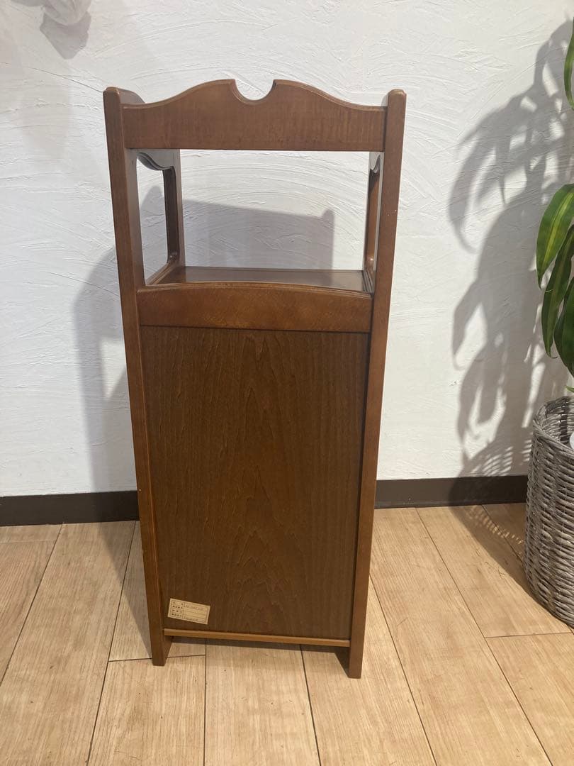 オールドカリモク　木製　棚　5段キャビネット　引き出し　アンティーク　レトロ