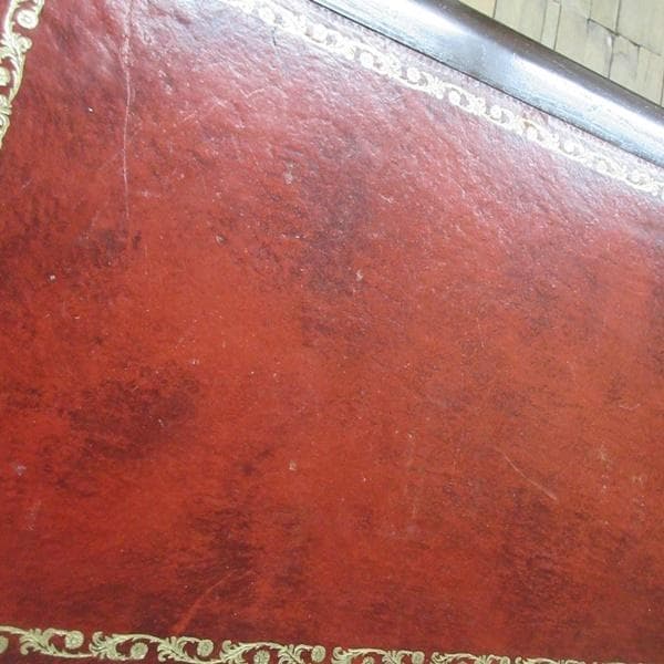 イギリス アンティーク 家具 レディーデスク 机 収納 書斎 英国 6075e