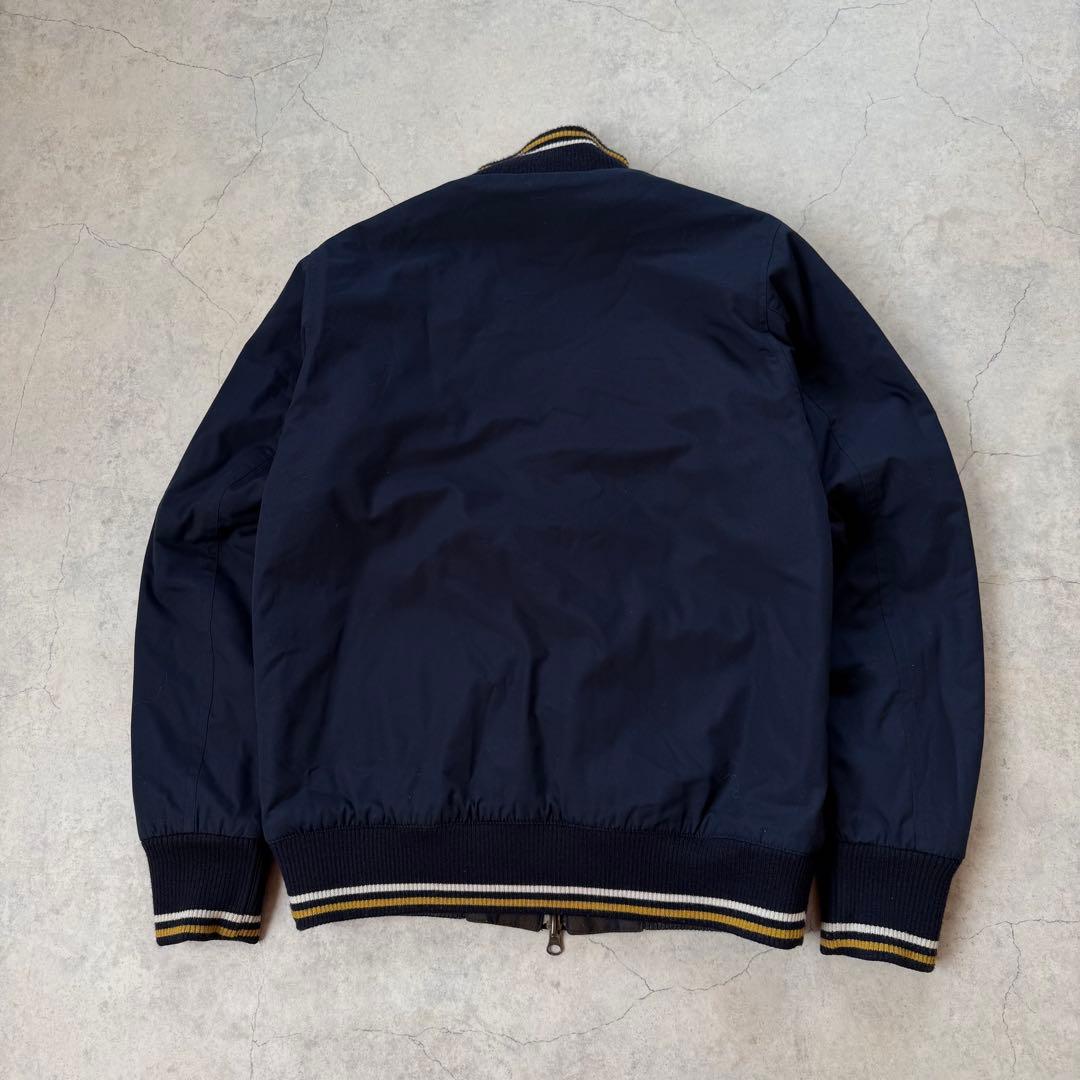 FRED PERRY リバーシブル フルジップ ジャケット ネイビー