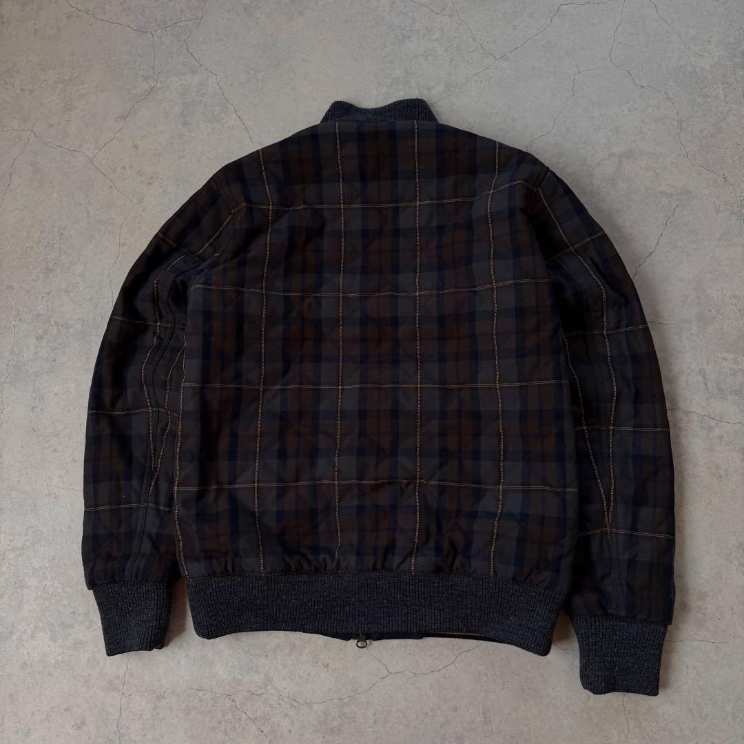 FRED PERRY リバーシブル フルジップ ジャケット ネイビー