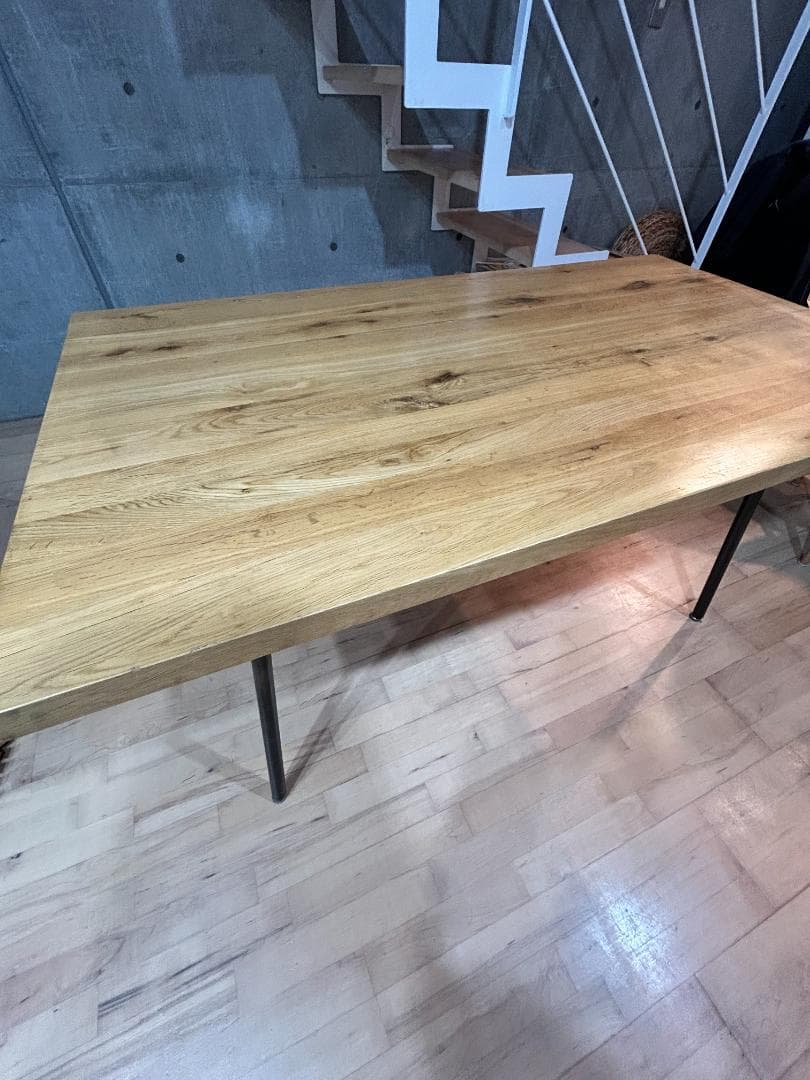 【定価71,500円】ノットアンティークス　ダイニングテーブル【組み立て不要】