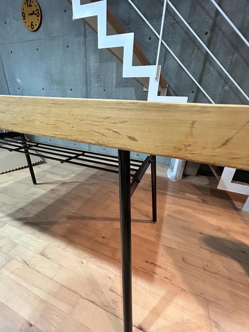 【定価71,500円】ノットアンティークス　ダイニングテーブル【組み立て不要】