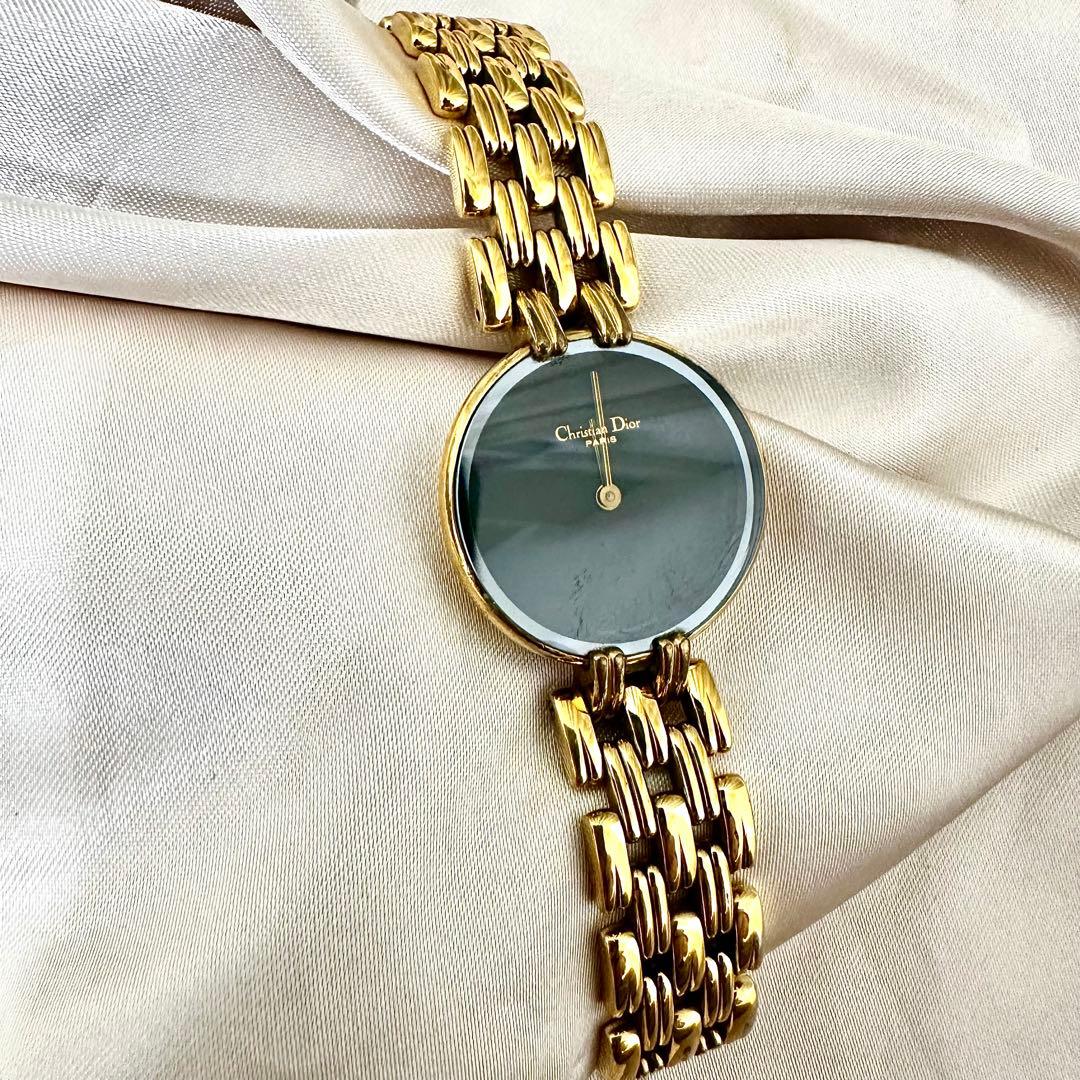 希少✨Christian Dior　バキラ　ゴールド　ヴィンテージ　腕時計