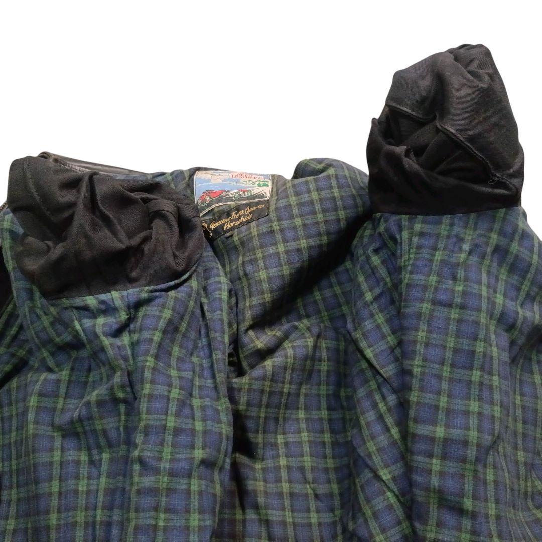 ✨AERO LEATHER 茶芯 ホースハイド カフェレーサーシングルライダース