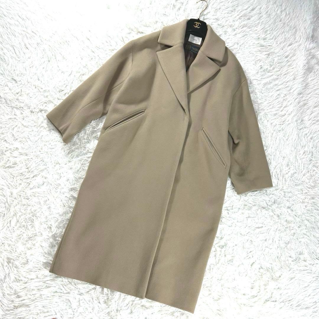 高級✨IENA MANTECO オーバーチェスターコート ベージュ　38