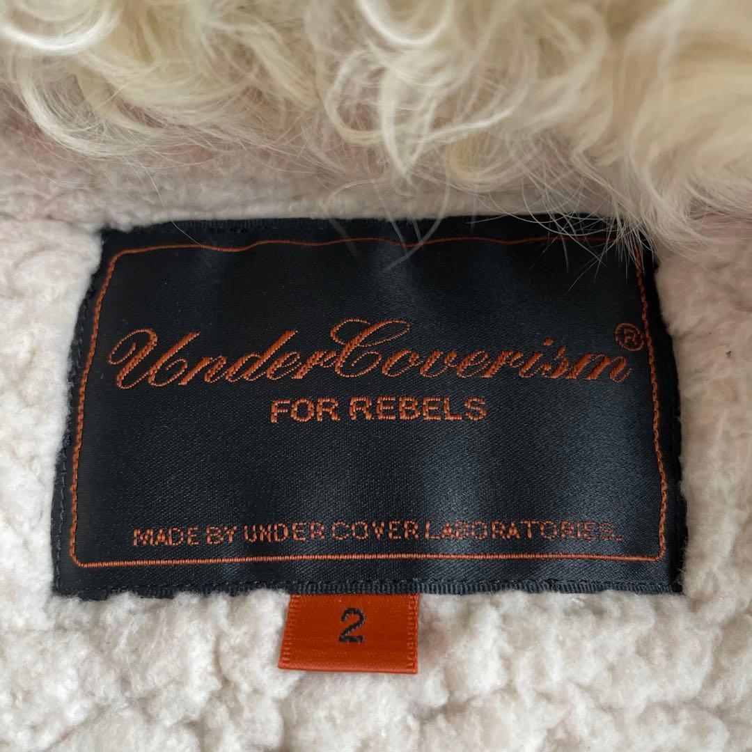 馬革×ラムファー　アンダーカバーライダースジャケット