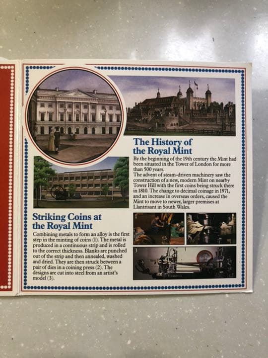 イギリス　硬貨セット　1985年