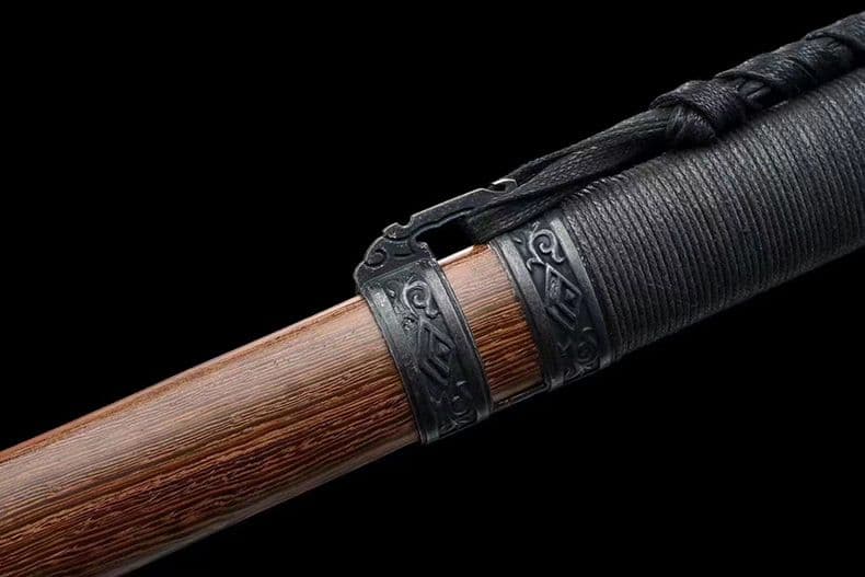 【カマキリの剣】繍春刀 牛尾刀 苗刀 手鍛造打 古兵器 武具 刀装具 両手刀