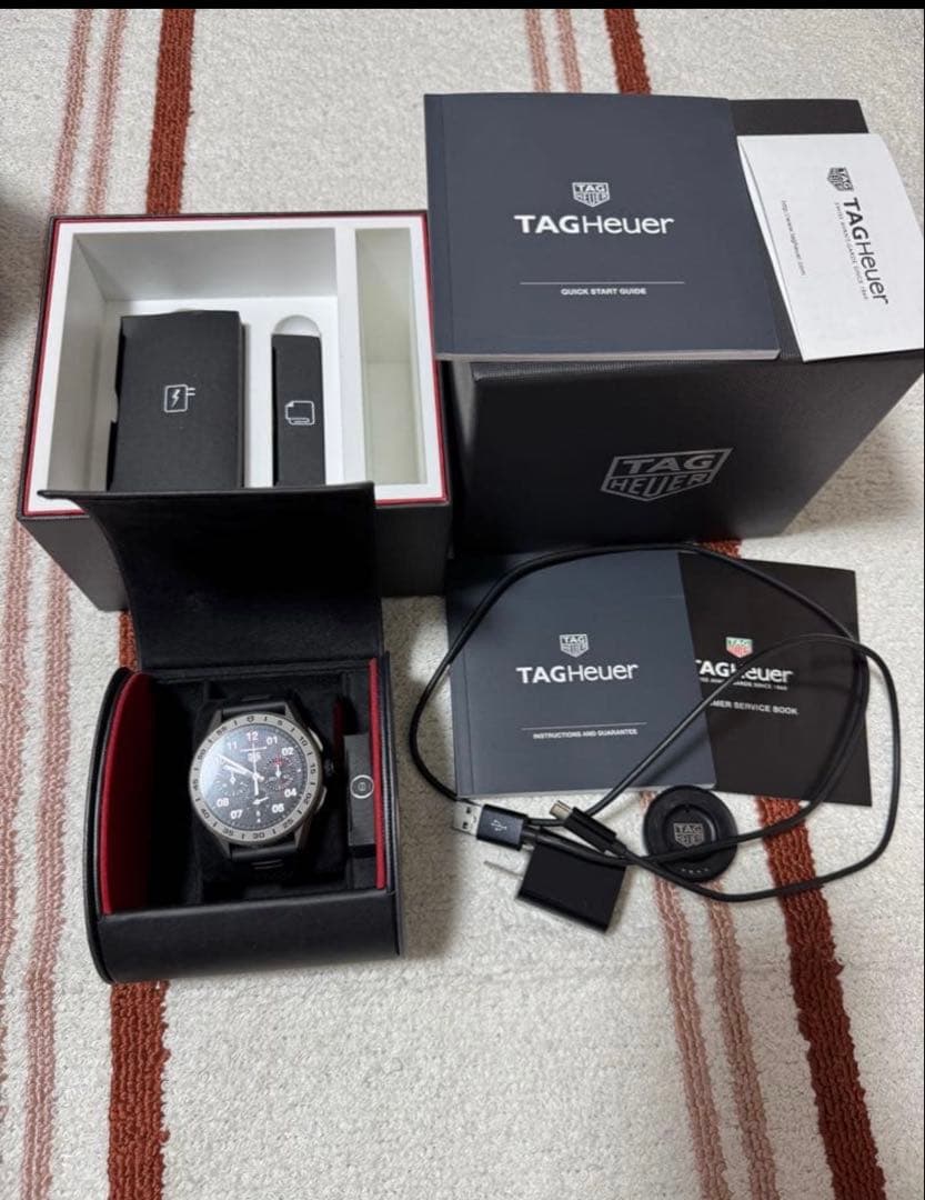 美品 タグホイヤーコネクテッド E3 チタンモデル 正規店購入