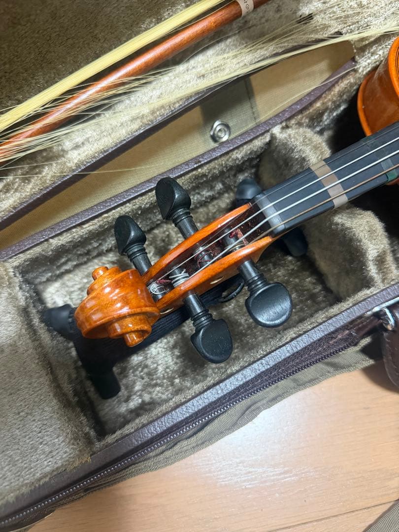 シ*房様 バイオリン本体 ケース付き　suzuki 1/10