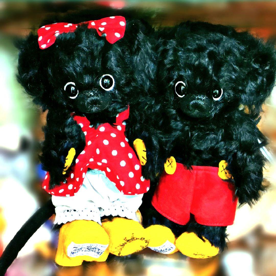 メリーソート◆ミッキー＆ミニー チーキー テディベア