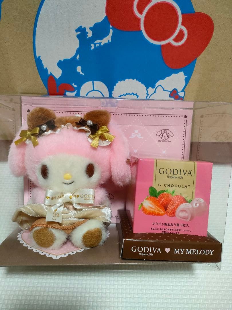 サンリオ GODIVA 　クロミ　マイメロ　キティちゃん　シナモン　４つセット