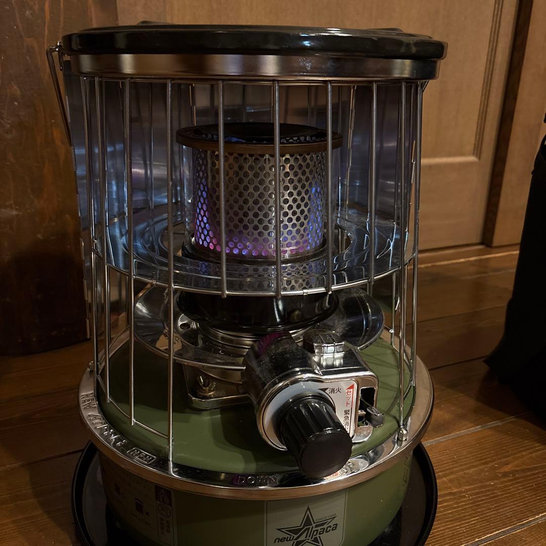 アルパカストーブ コンパクト収納バッグ・五徳・反射板付き