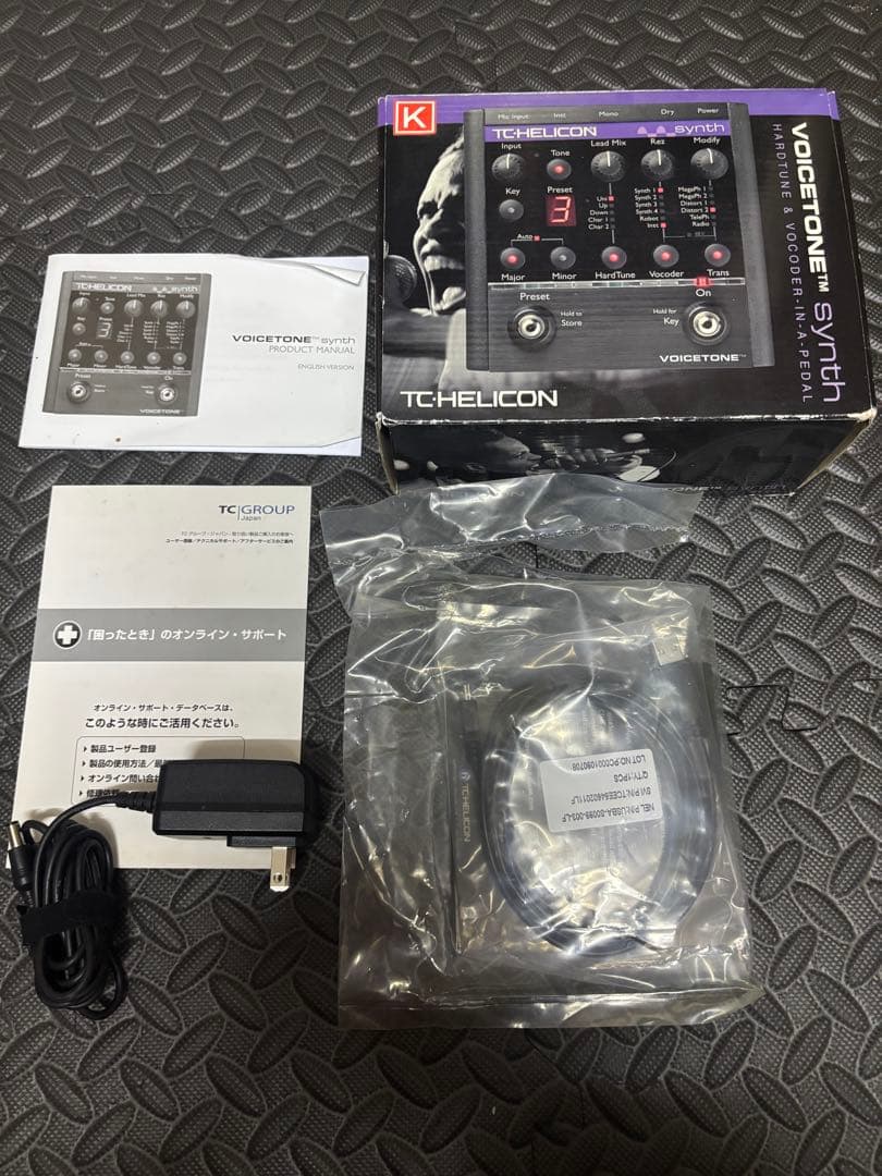 美品TC-HELICON Voicetone Synth ボーカルエフェクター