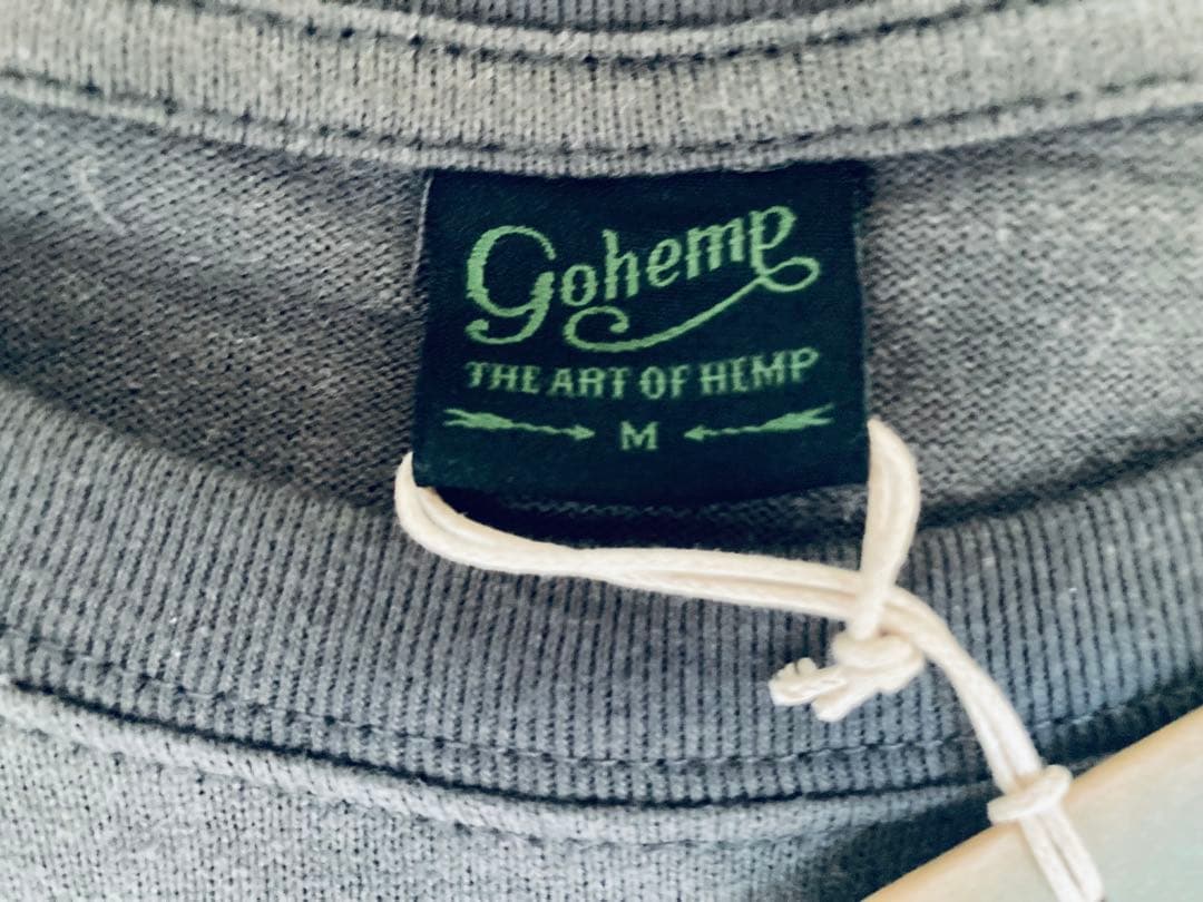 GOHEMP★新品未使用品LET IT GOHEMP★ロンTユニセックスMサイズ