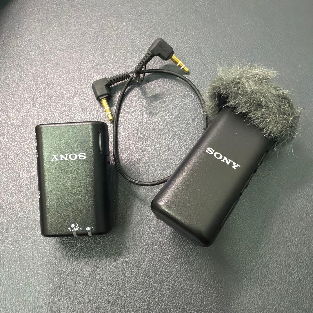 ソニー カメラ用マイク ワイヤレスマイクロホン ECM-W2BT　SONY