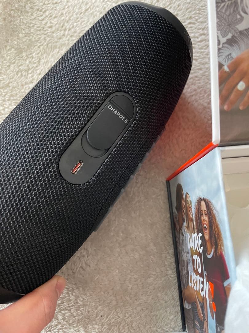 JBL CHARGE5 ワイヤレススピーカー ブラック 新品未使用黒