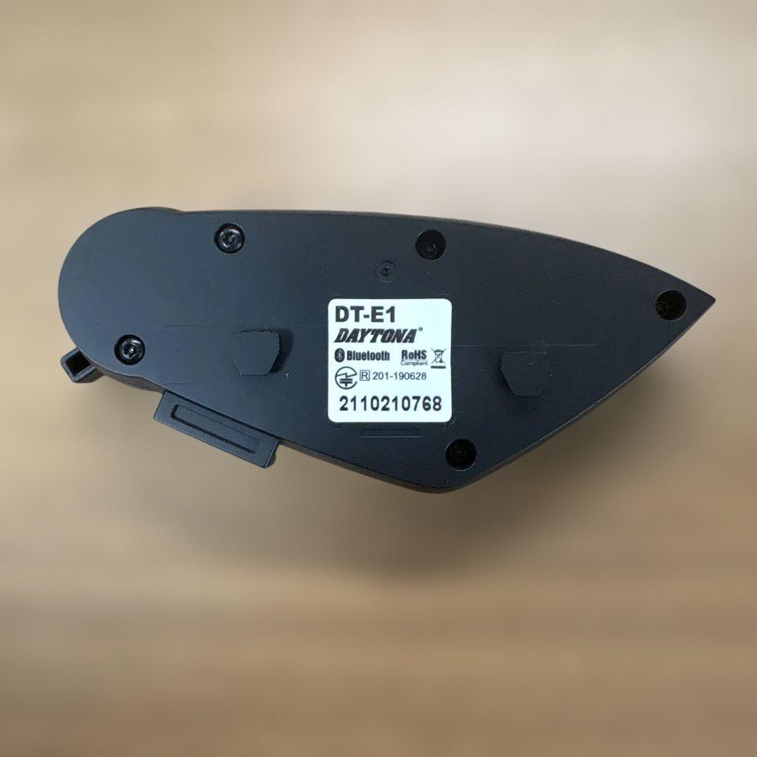DAYTONA DT-E1 Bluetoothヘッドセット　バイク用インカム