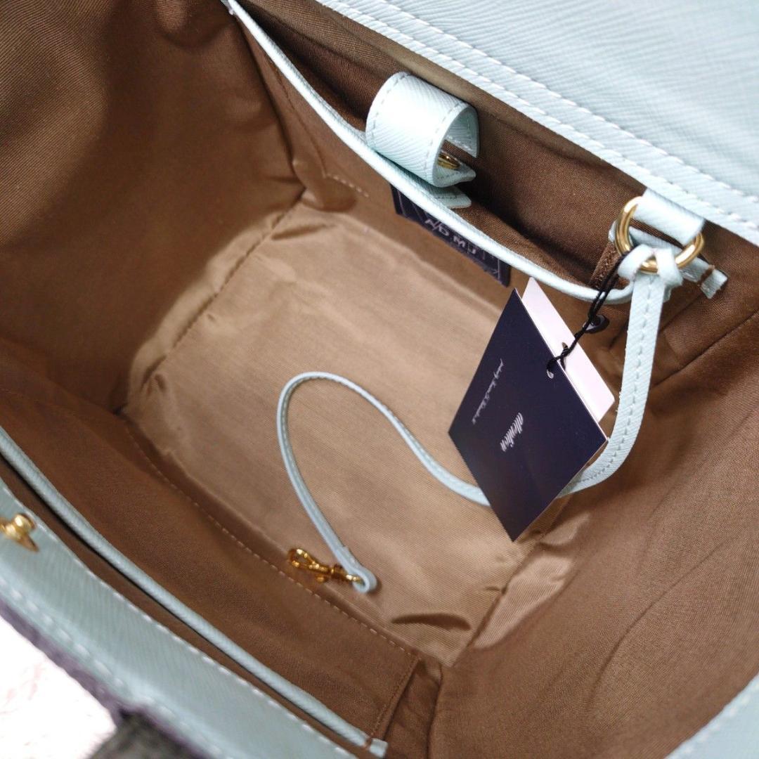 【新品未使用】 ADMJ エーディーエムジェイ ハンドバッグ ビー グレー