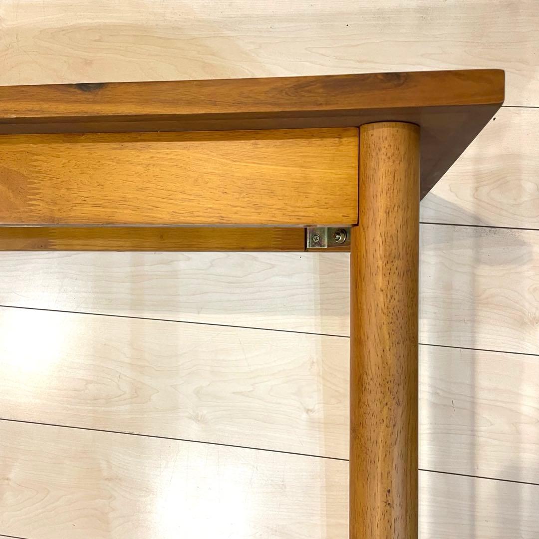 【極美品】弘益 ヘント 天然木 ダイニングテーブル サイドテーブル 北欧風