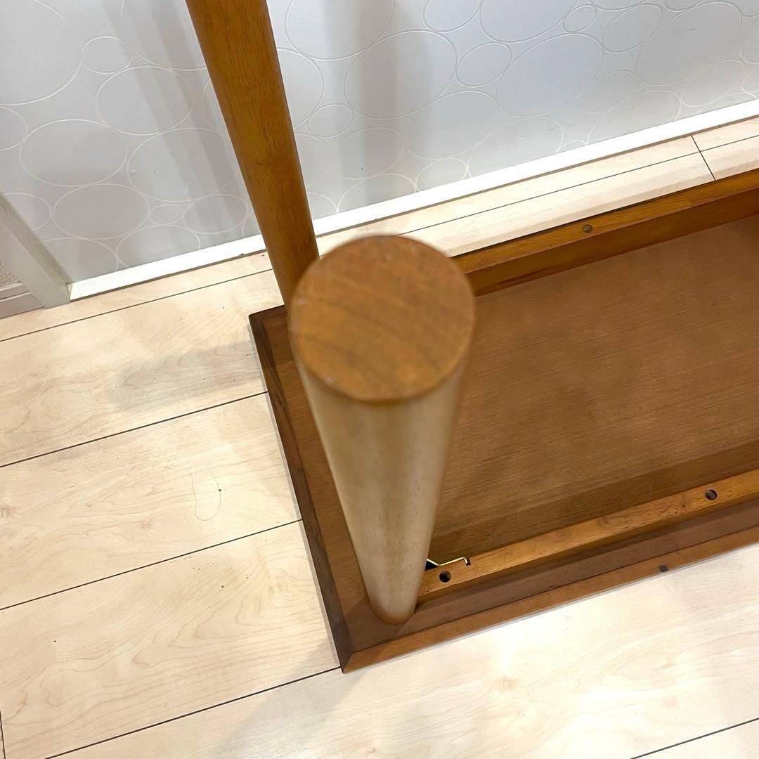 【極美品】弘益 ヘント 天然木 ダイニングテーブル サイドテーブル 北欧風