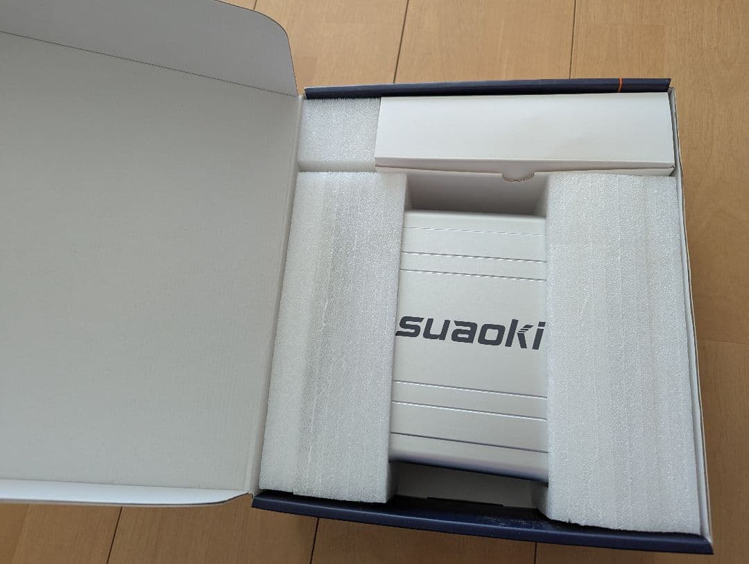 【新品未使用】スアオキ　ポータブルソーラー発電機