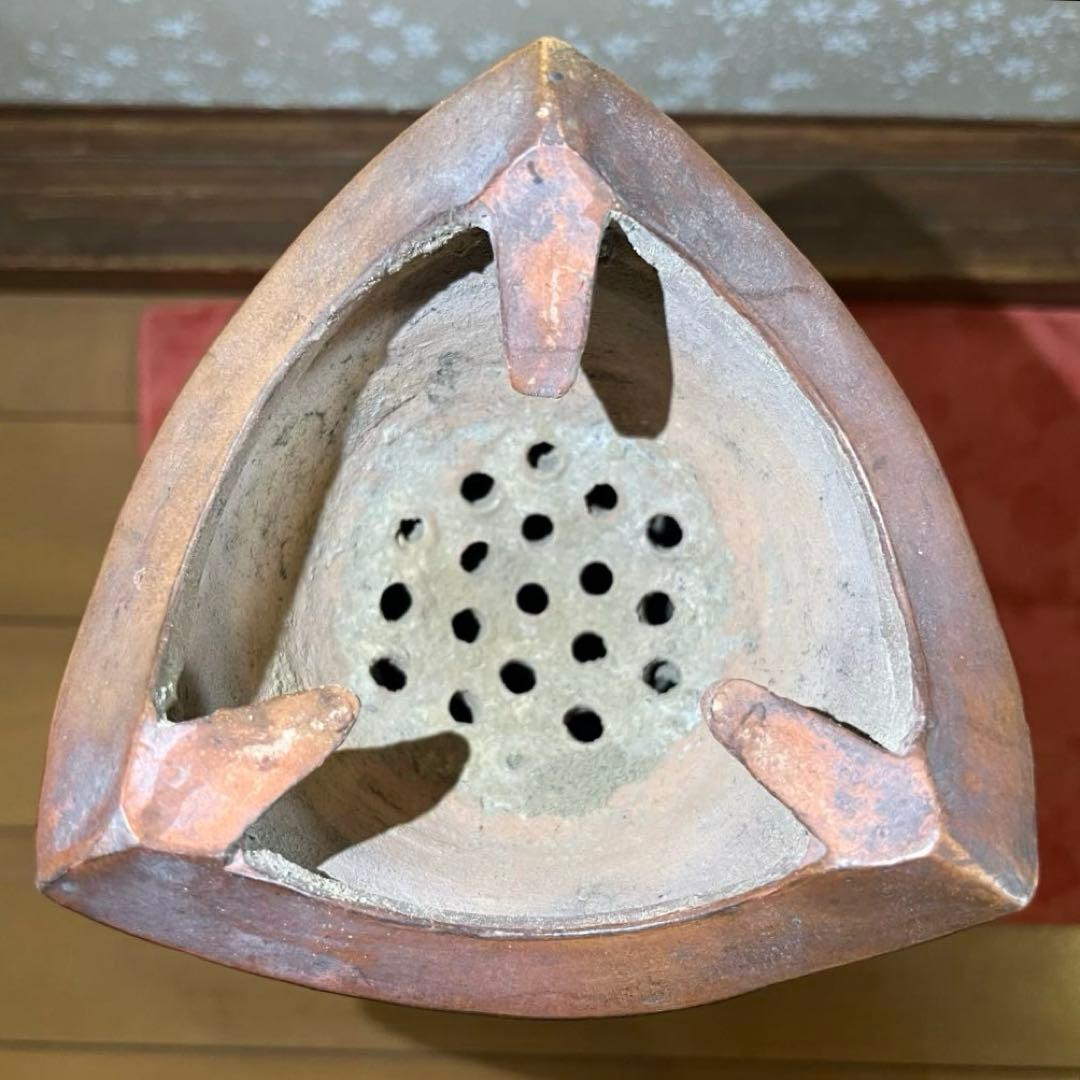 東*堂様 煎茶道具　朱泥　炉