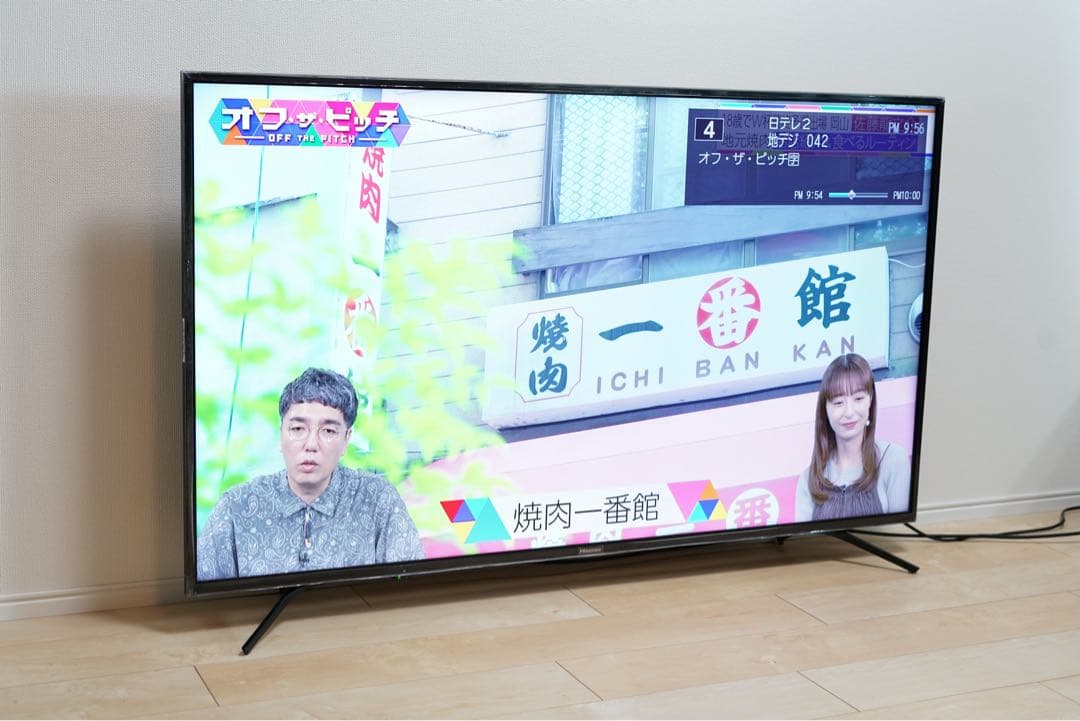 1都4県送料無料 Hisense 55E6000 4K 液晶 テレビ 55型