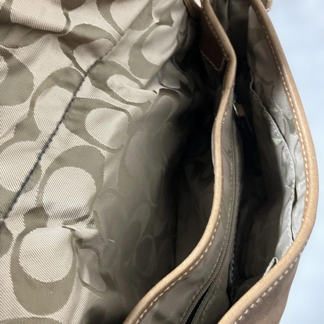 【美品】コーチ ソーホー ワンショルダー ハンドバッグ レザー キャメル