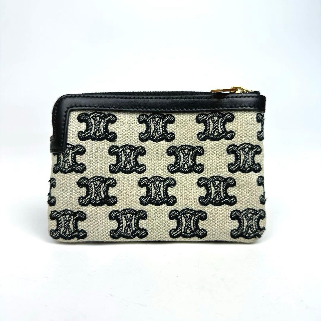 専用■セリーヌ トリオンフ &カードポーチ キーチェーン キャンバス