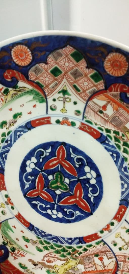 古伊万里の大皿です37センチです