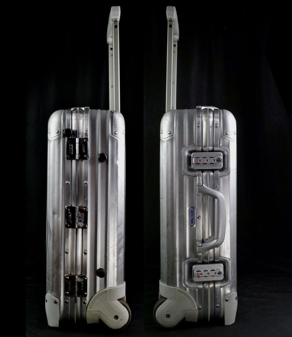 リモワ『トパーズ』2輪アルミTSAキャビン・トロリー【廃盤・機内持込可】35L