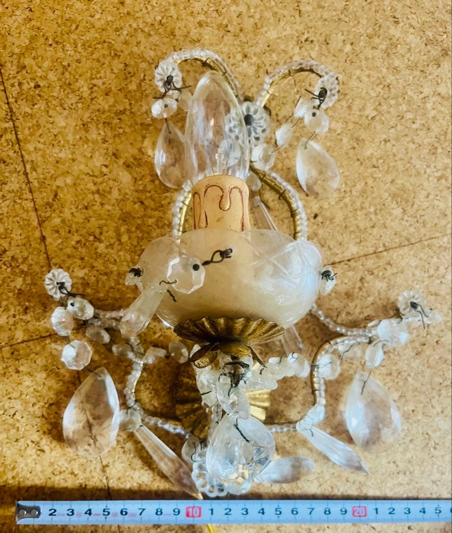 シャンデリア　ヴィンテージ品　おまけ付き