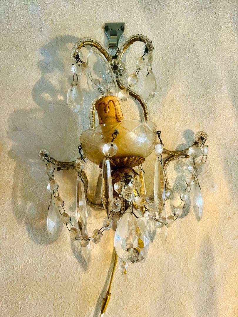 シャンデリア　ヴィンテージ品　おまけ付き