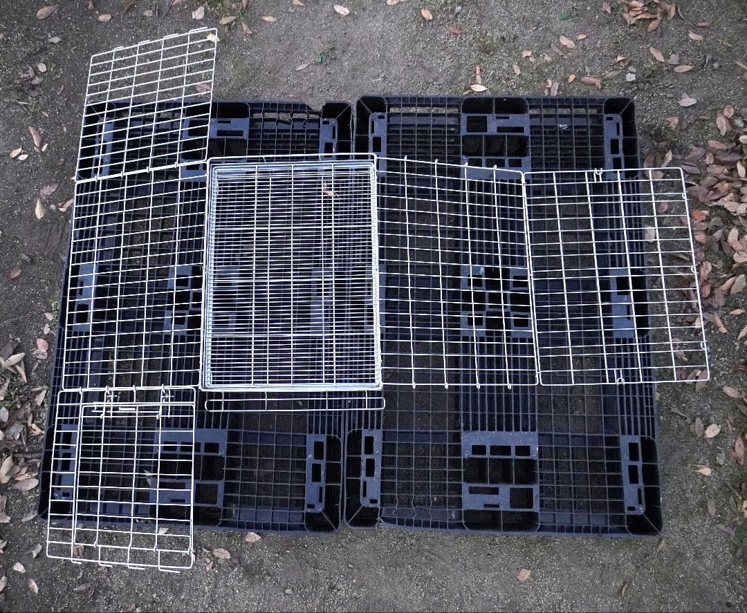 小型犬用 ステンレスケージ ハチコウ Mサイズ フロントオープン