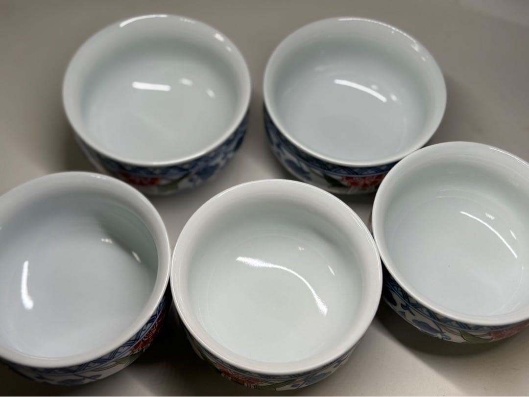 茶道具 源右衛門茶器揃 急須 湯呑茶碗5客 茶器