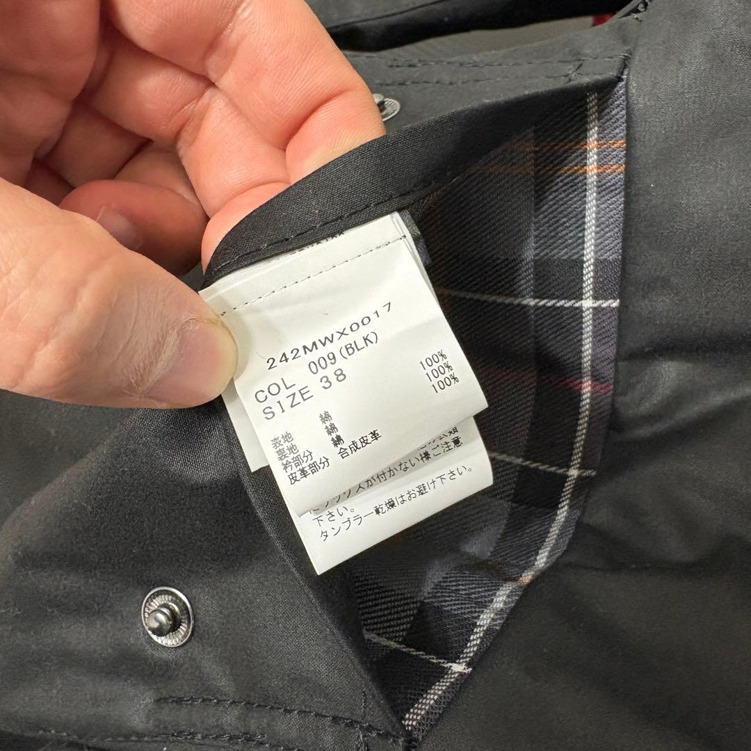 Barbour ビューフォート ブラック 38 美品