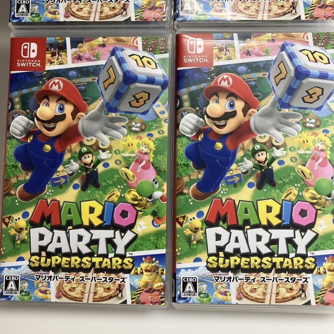 Switch マリオパーティ スーパースターズ 4点