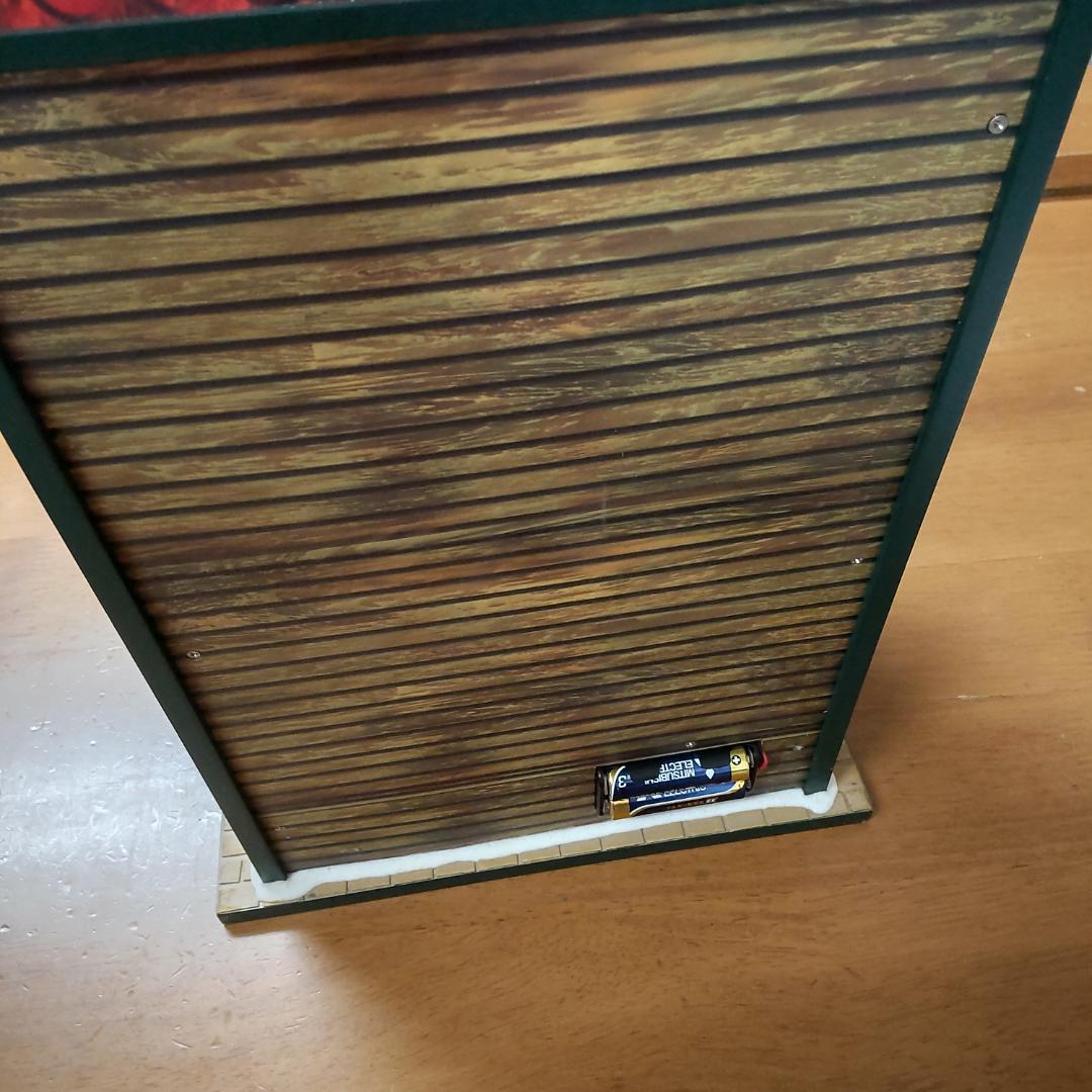 ハウス型オルゴール　新品訳アリ　ドールハウス　ミニチュア　クリスマス　ジオラマ